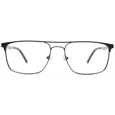 Men’s Titanium Full Rim Modified Rectangle Air-Light Eyeglasses Series